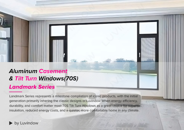 Landmark Series Tilt-Turn Window Exterior View