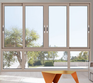 Lower Cost Sliding Aluminum Windows and Doors Tempered Glass Window With Mosquito Nets for House