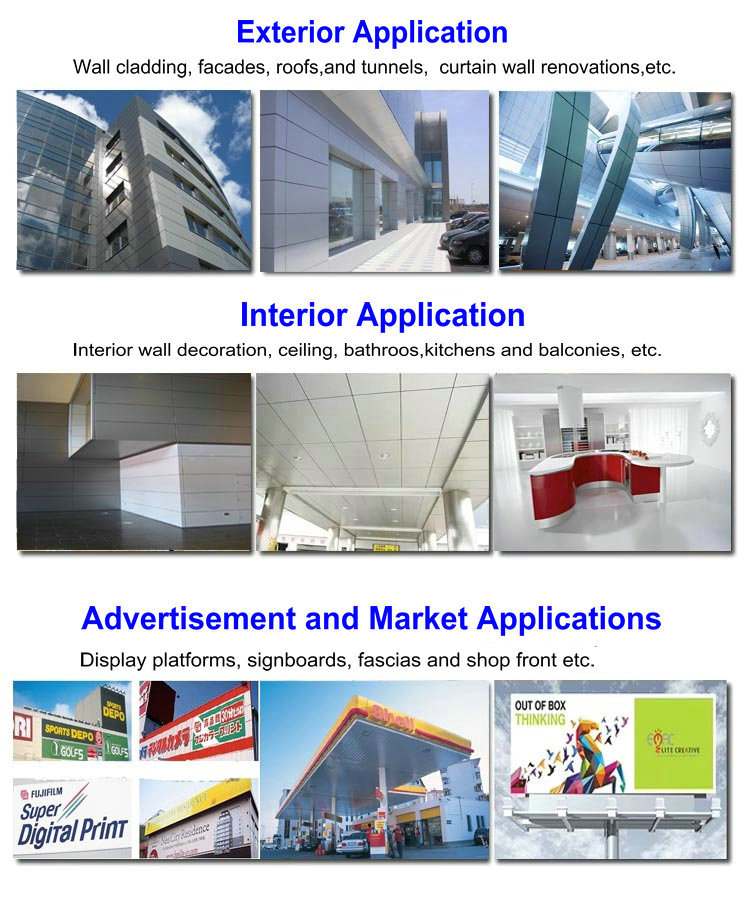 Modern Waterproof 3mm Apartment Kitchen Cabinet Door ACP Anti-static Fireproof Aluminum Composite Panel Wood Grain Board