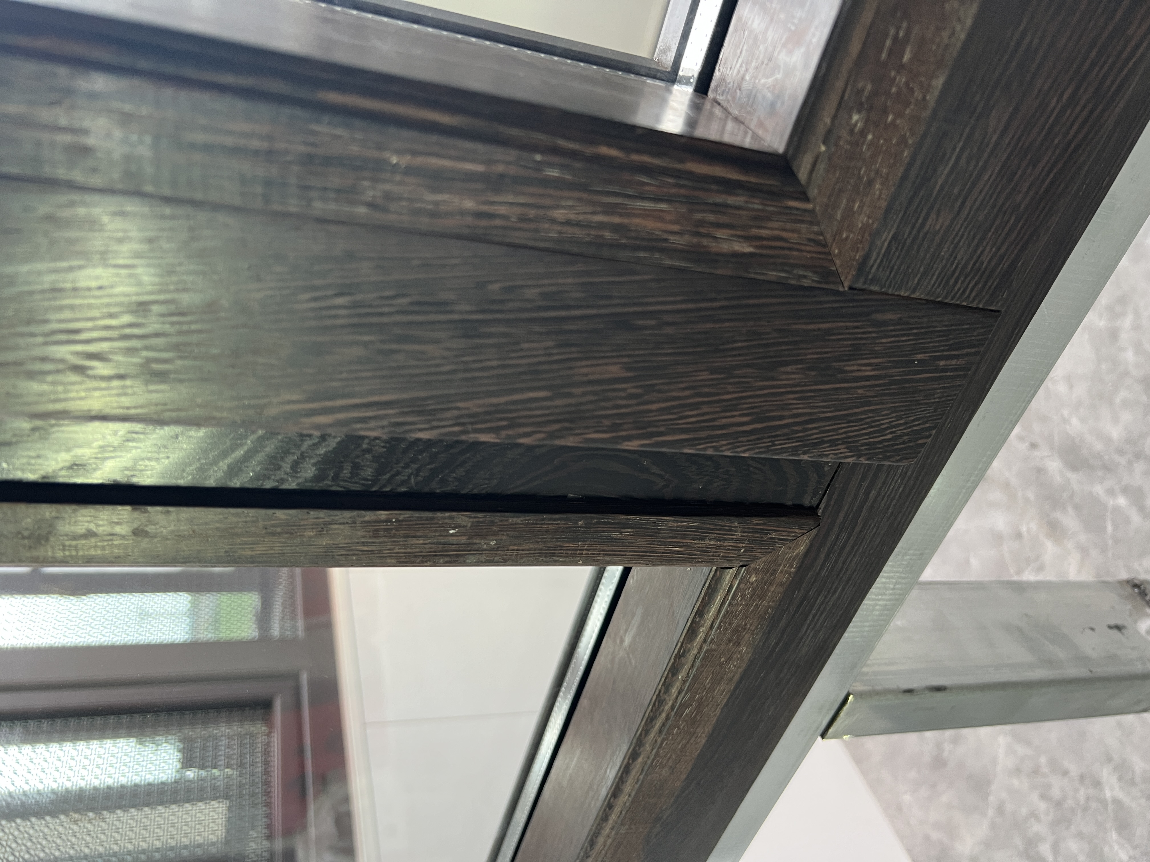 Factory Direct Chicken Wing Wood Aluminum Composite Windows Chinese Design for Residential Bedroom Kitchen Bathroom Living Room