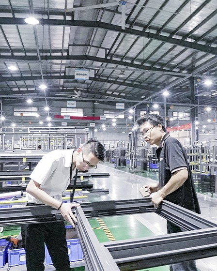168 production steps and 38 quality check inspections