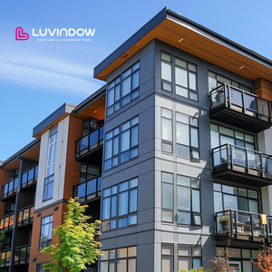 High Performance Thermal Break Aluminum Casement Windows