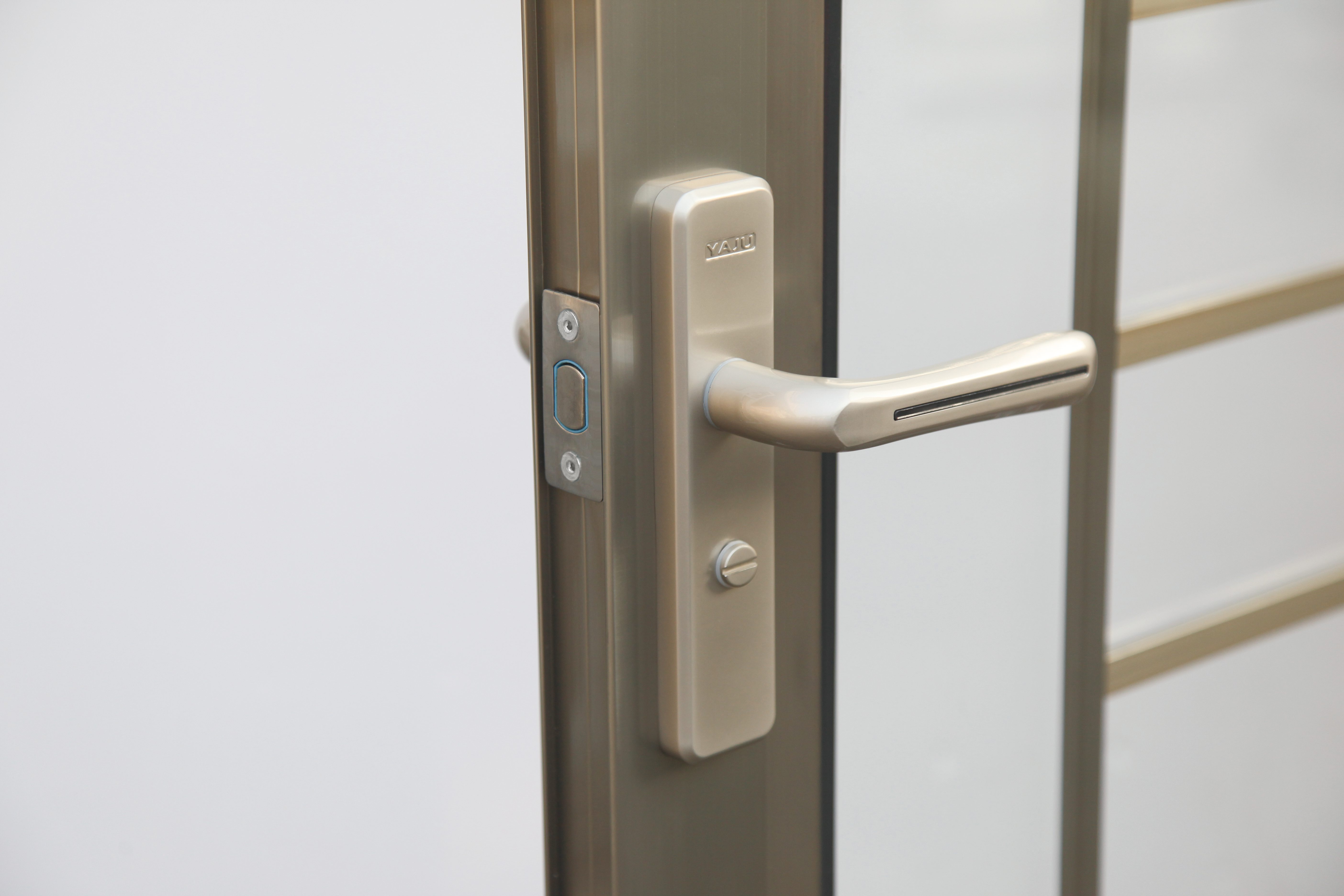 Fuson Oem Acceptable French Villa Front Arch Shaped Exterior Aluminium Steel Iron Entry Entrance Main Casement Doors With Glass